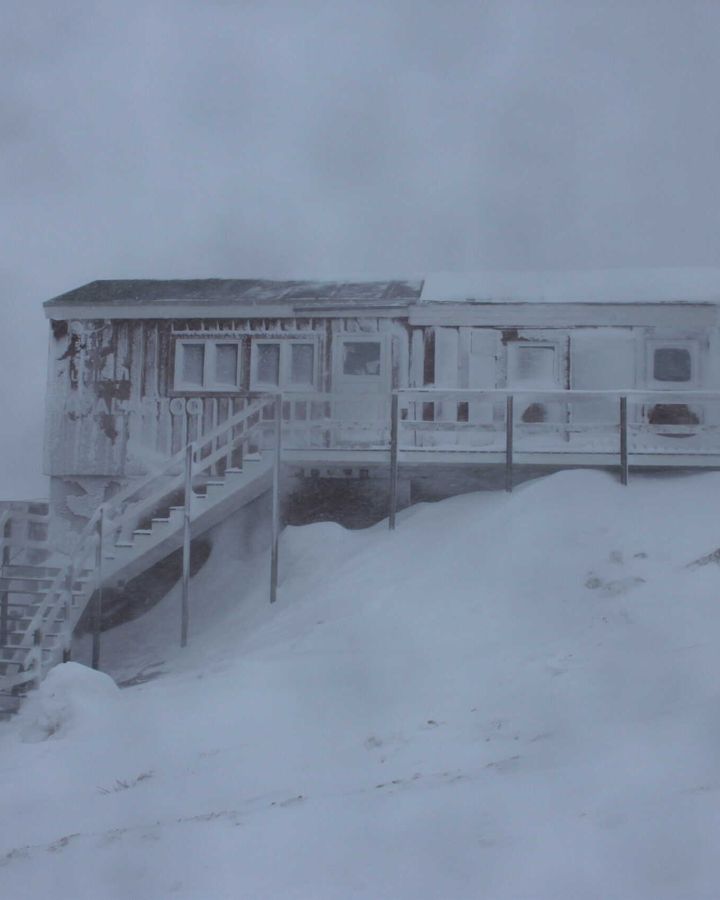 Snowshoeing above Tasiilaq