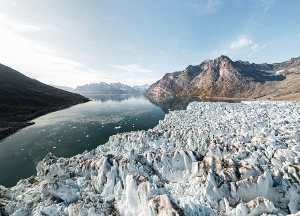 Knud Rasmussen Glacier front